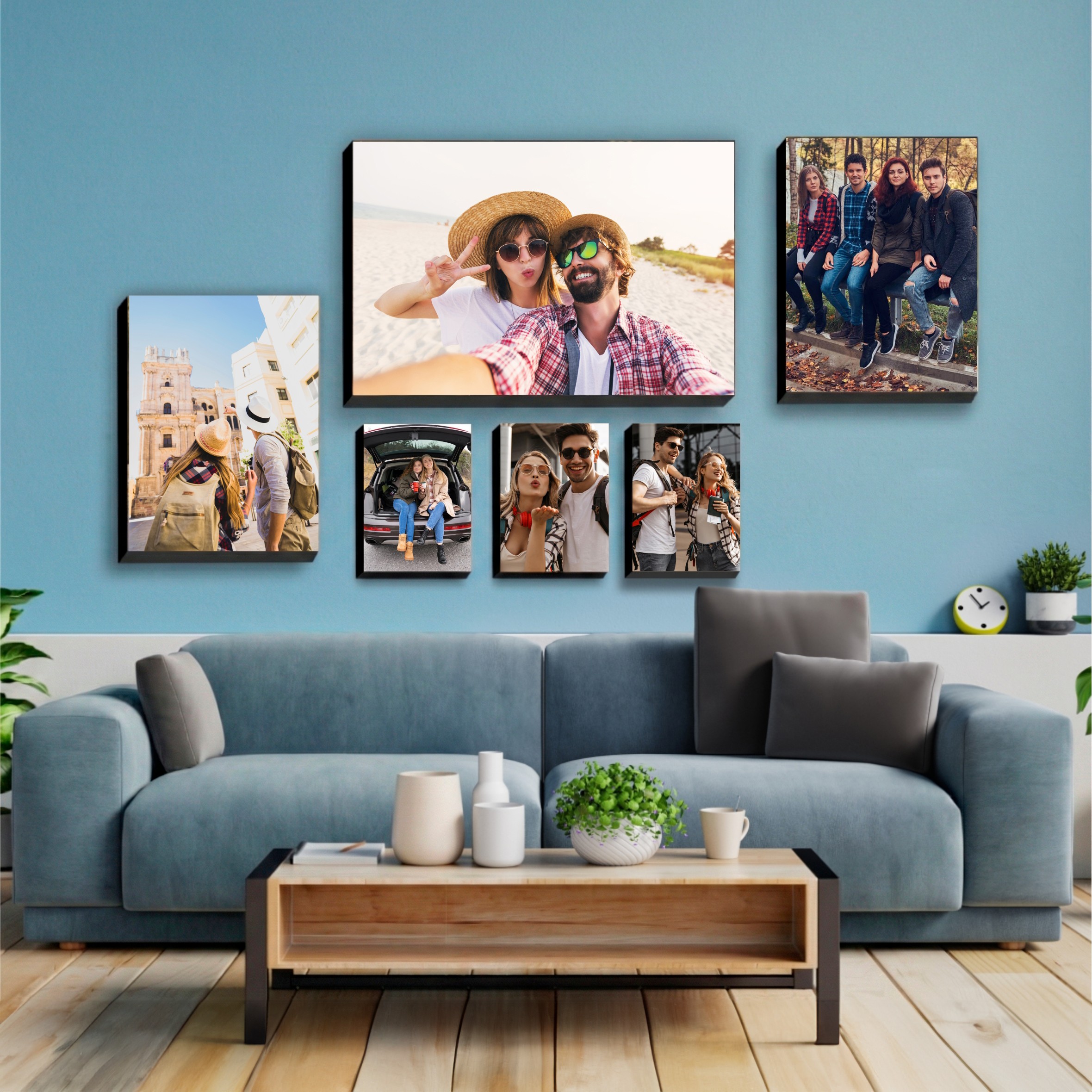Combo retablos volumen para decorar 40x60cm - 20x30cm y 15x20cm - Imagen 2